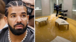 Drake's Luxury House Flooded